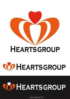 有限会社デザインスタジオ・シロ (pdst-4646)さんのホールディングス　HEARTS GROUP　のロゴへの提案