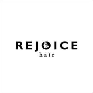 Galsia design (zeacocat86)さんの美容室　REJOICE hair（リジョイス　ヘア）のロゴへの提案