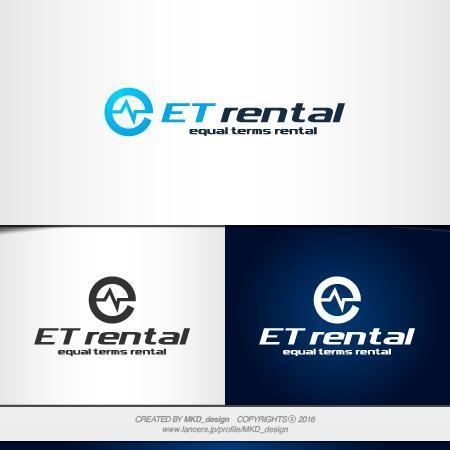 MKD_design (MKD_design)さんのトランシーバーレンタル「ET rental」のロゴへの提案