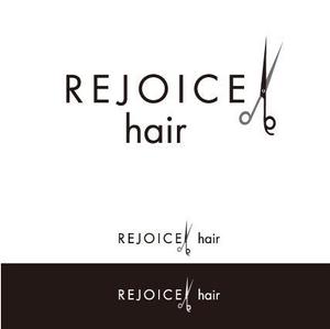 kora３ (kora3)さんの美容室　REJOICE hair（リジョイス　ヘア）のロゴへの提案