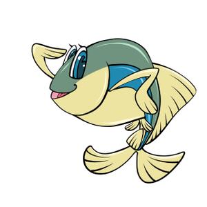 たきざわ (taki86)さんの魚のキャラクターデザインへの提案