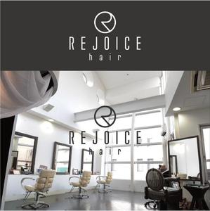 DeeDeeGraphics (DeeDeeGraphics)さんの美容室　REJOICE hair（リジョイス　ヘア）のロゴへの提案