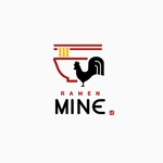 s a i w a i  (saiwai)さんの海外で展開するラーメン屋「MINE峰」のロゴへの提案