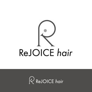 DOOZ (DOOZ)さんの美容室　REJOICE hair（リジョイス　ヘア）のロゴへの提案