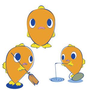 日和佐 (YukoHiwasa)さんの魚のキャラクターデザインへの提案
