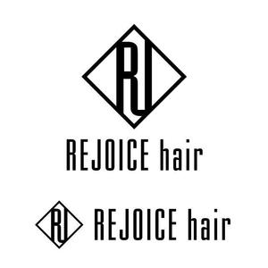 j-design (j-design)さんの美容室　REJOICE hair（リジョイス　ヘア）のロゴへの提案