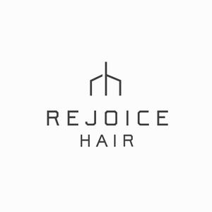 designdesign (designdesign)さんの美容室　REJOICE hair（リジョイス　ヘア）のロゴへの提案