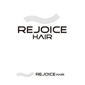 kora３ (kora3)さんの美容室　REJOICE hair（リジョイス　ヘア）のロゴへの提案