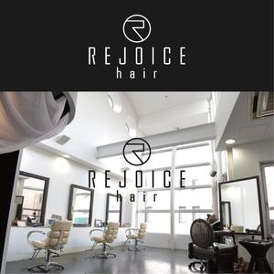 DeeDeeGraphics (DeeDeeGraphics)さんの美容室　REJOICE hair（リジョイス　ヘア）のロゴへの提案