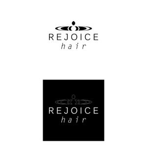 ピノチオ・フォー ()さんの美容室　REJOICE hair（リジョイス　ヘア）のロゴへの提案