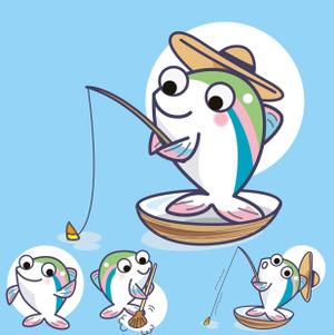 montan (montan)さんの魚のキャラクターデザインへの提案