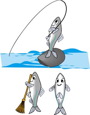 mary (smz2013)さんの魚のキャラクターデザインへの提案