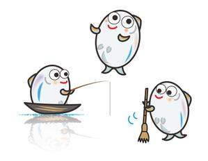 apricot_164さんの魚のキャラクターデザインへの提案