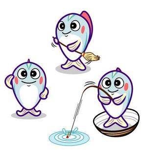 str-labelさんの魚のキャラクターデザインへの提案