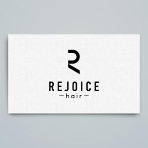 haru_Design (haru_Design)さんの美容室　REJOICE hair（リジョイス　ヘア）のロゴへの提案