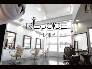 Rui (--Rui--)さんの美容室　REJOICE hair（リジョイス　ヘア）のロゴへの提案