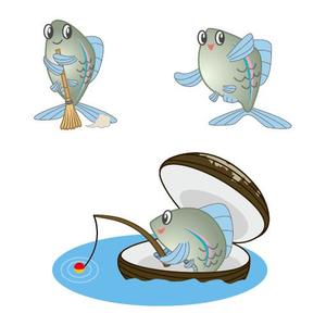 regit-756 (regit-756)さんの魚のキャラクターデザインへの提案