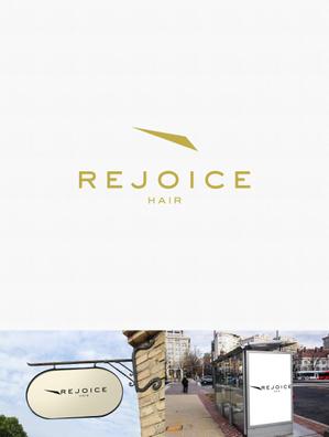 FUTURA (Futura)さんの美容室　REJOICE hair（リジョイス　ヘア）のロゴへの提案