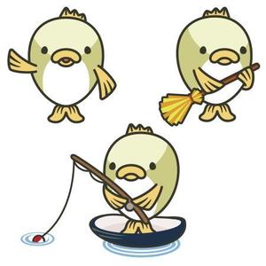 acidcubeさんの魚のキャラクターデザインへの提案