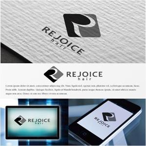 drkigawa (drkigawa)さんの美容室　REJOICE hair（リジョイス　ヘア）のロゴへの提案