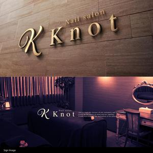 Riku5555 (RIKU5555)さんのネイルサロン「Nail salon Knot」のロゴへの提案