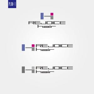 KEDStudio (masa721mark)さんの美容室　REJOICE hair（リジョイス　ヘア）のロゴへの提案