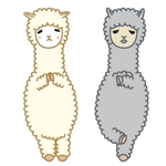 鈴木和美 (klmk)さんの女性向けサイトの動物キャラクター作成（アルパカ）への提案