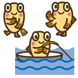 THE_watanabakery (the_watanabakery)さんの魚のキャラクターデザインへの提案