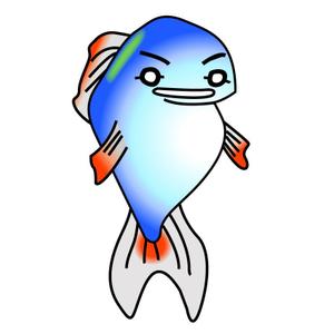 funny-momentさんの魚のキャラクターデザインへの提案