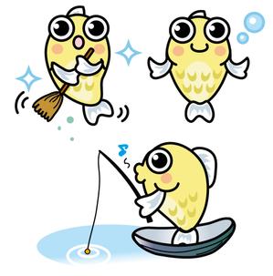 aurantium (aurantium)さんの魚のキャラクターデザインへの提案