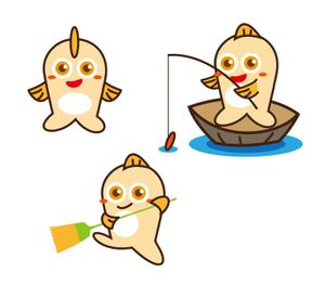 FISHERMAN (FISHERMAN)さんの魚のキャラクターデザインへの提案