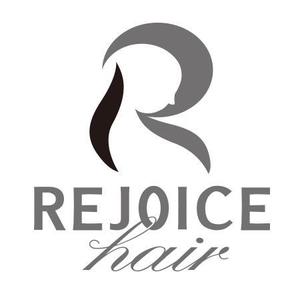 Dynamites01 (dynamites01)さんの美容室　REJOICE hair（リジョイス　ヘア）のロゴへの提案