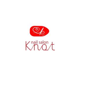 natsuki1203 (natsuki1203)さんのネイルサロン「Nail salon Knot」のロゴへの提案