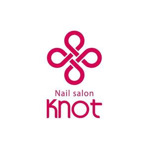 MOCOPOO (pou997)さんのネイルサロン「Nail salon Knot」のロゴへの提案