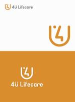 chpt.z (chapterzen)さんの医療・看護・介護系人材の紹介会社「4U Lifecare」のロゴ作成への提案