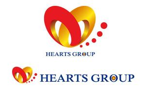 ＢＬＡＺＥ (blaze_seki)さんのホールディングス　HEARTS GROUP　のロゴへの提案