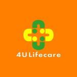 SUN DESIGN (keishi0016)さんの医療・看護・介護系人材の紹介会社「4U Lifecare」のロゴ作成への提案
