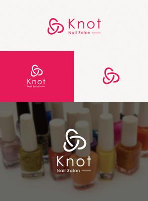 tanaka10 (tanaka10)さんのネイルサロン「Nail salon Knot」のロゴへの提案