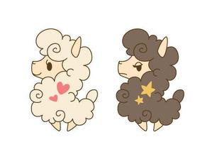 naomさんの女性向けサイトの動物キャラクター作成（アルパカ）への提案