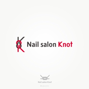 kdkt (kdkt)さんのネイルサロン「Nail salon Knot」のロゴへの提案