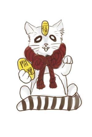 alicuさんの開運グッズの可愛らしいイラスト（七福神・招き猫などを可愛らしく）への提案