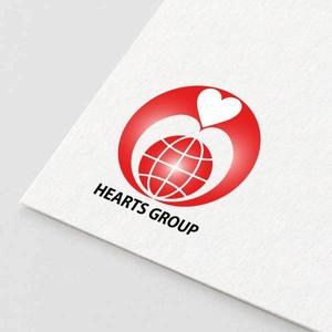 50nokaze (50nokaze)さんのホールディングス　HEARTS GROUP　のロゴへの提案