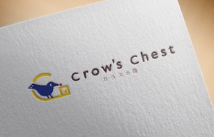 さんのカラスの自動販売機　「crow chest」 のロゴ（商標登録なし）への提案