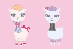andy ()さんの女性向けサイトの動物キャラクター作成（アルパカ）への提案