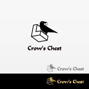 【活動休止中】karinworks (karinworks)さんのカラスの自動販売機　「crow chest」 のロゴ（商標登録なし）への提案
