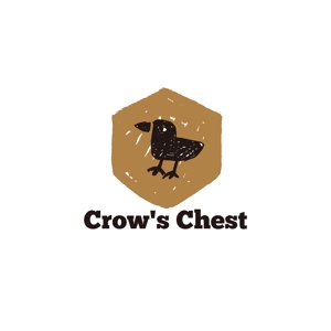 odo design (pekoodo)さんのカラスの自動販売機　「crow chest」 のロゴ（商標登録なし）への提案