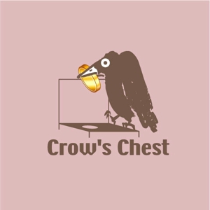 saiga 005 (saiga005)さんのカラスの自動販売機　「crow chest」 のロゴ（商標登録なし）への提案