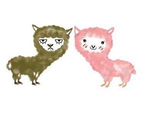 bun (fumimi6)さんの女性向けサイトの動物キャラクター作成（アルパカ）への提案