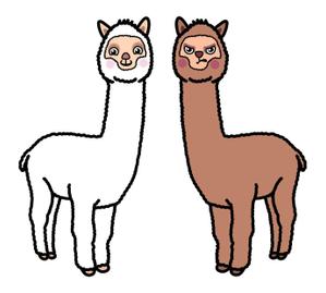 abi_sadaさんの女性向けサイトの動物キャラクター作成（アルパカ）への提案