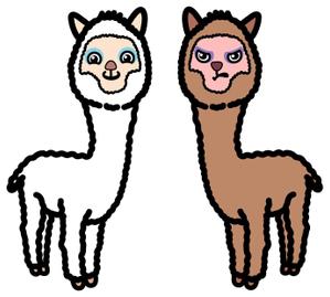 abi_sadaさんの女性向けサイトの動物キャラクター作成（アルパカ）への提案